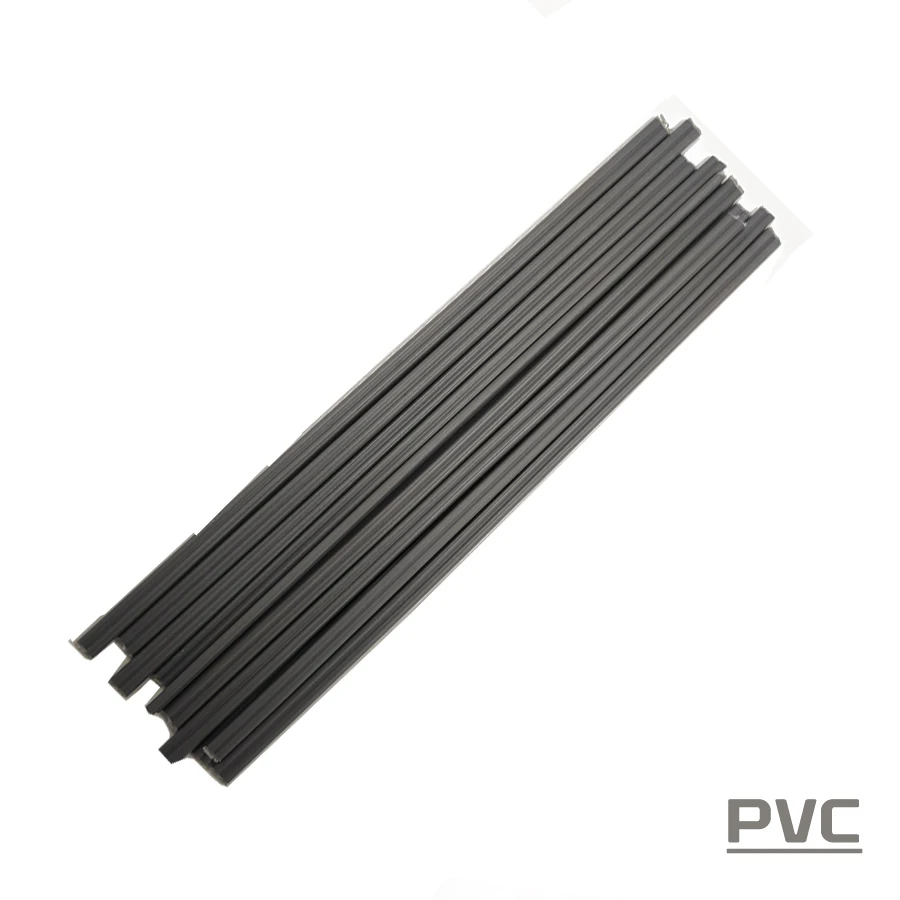 Welwyn Tool Group Plastic Welding Rod PA (Polyamide) 5.7mm Triangular Black 1kg In 1m Sticks