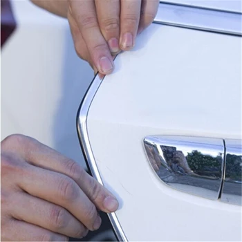 

5M Car Styling Door Edge Guard Scratch Protector Strip Anti-collision Sticker Sealing Trim Molding For Universal Car