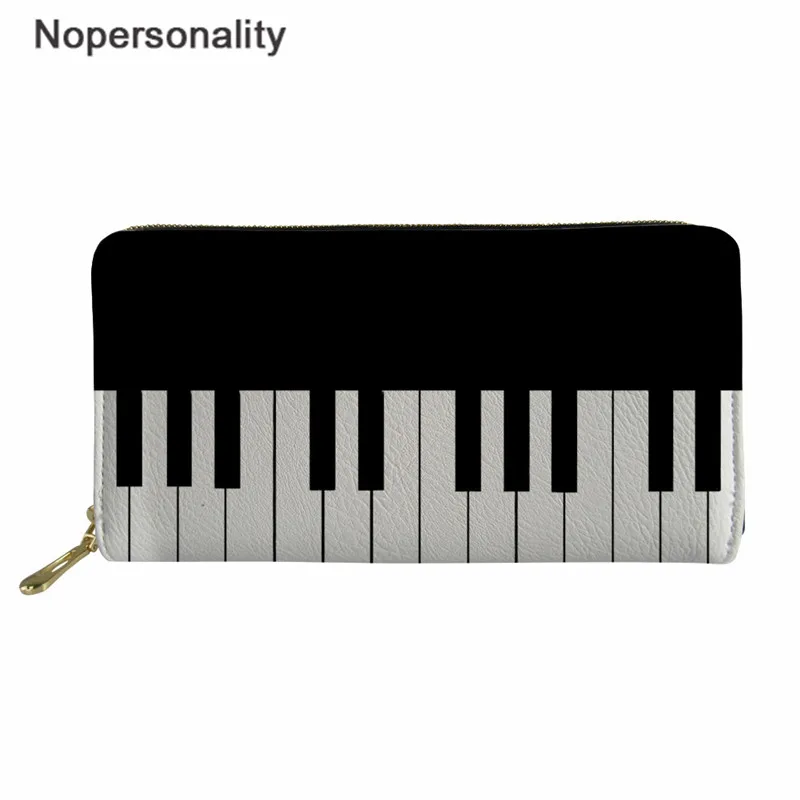L5564Z21 Сумка-клатч Nopersonality для женщин, кошелек, цветные музыкальные нотки, Длинные кошельки из кожи, Женский кошелек на молнии, женский кошелек - Цвет: L5564Z21