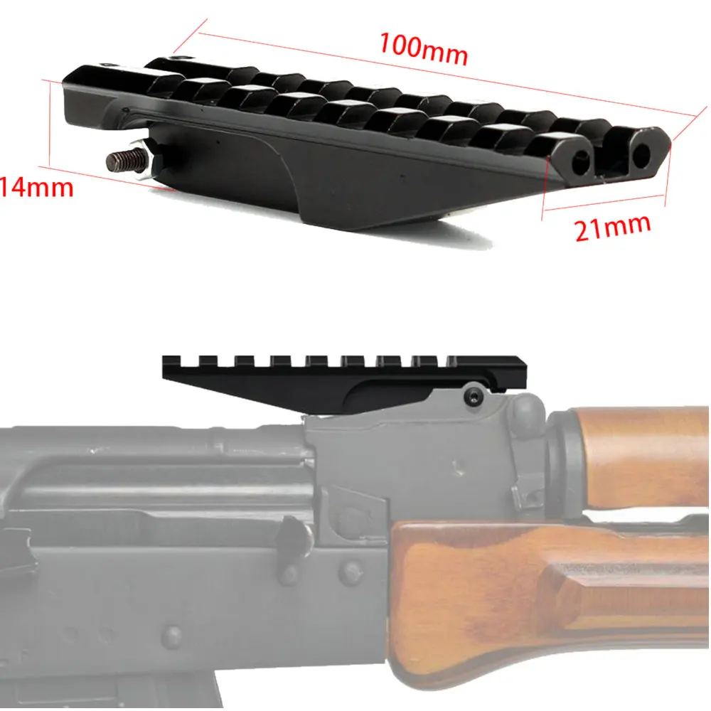 Охотничьи аксессуары тактический прицел 7. 62x39 AK 47 SKS передний инструмент для