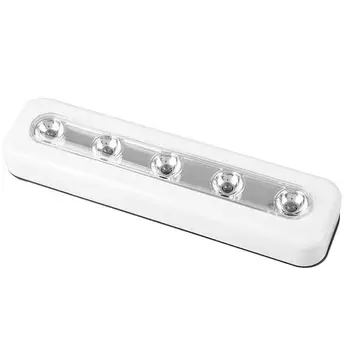 

5LED Night Light Creative Bedroom Bedside Cupboard Wardrobe Spotlight Bedside Table Creative Night Light Bedroom Dedicated