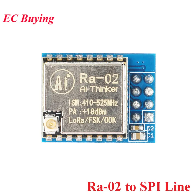 SX1278 LoRa модуль Ra-01Ra-02 LoRa распределенный спектр беспроводной модуль передачи 433 МГц/SPI DIP переводчик Ra-01 Ra-02 для умного дома