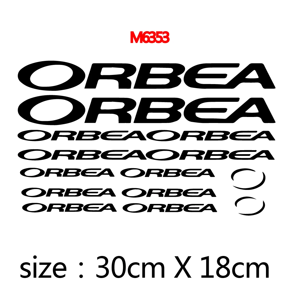 Orbea_ Lovely  Reflective Trek Stickers for Road Bike Mountain Cycling Sticker Vinyl Sticker For Mountain Cycling