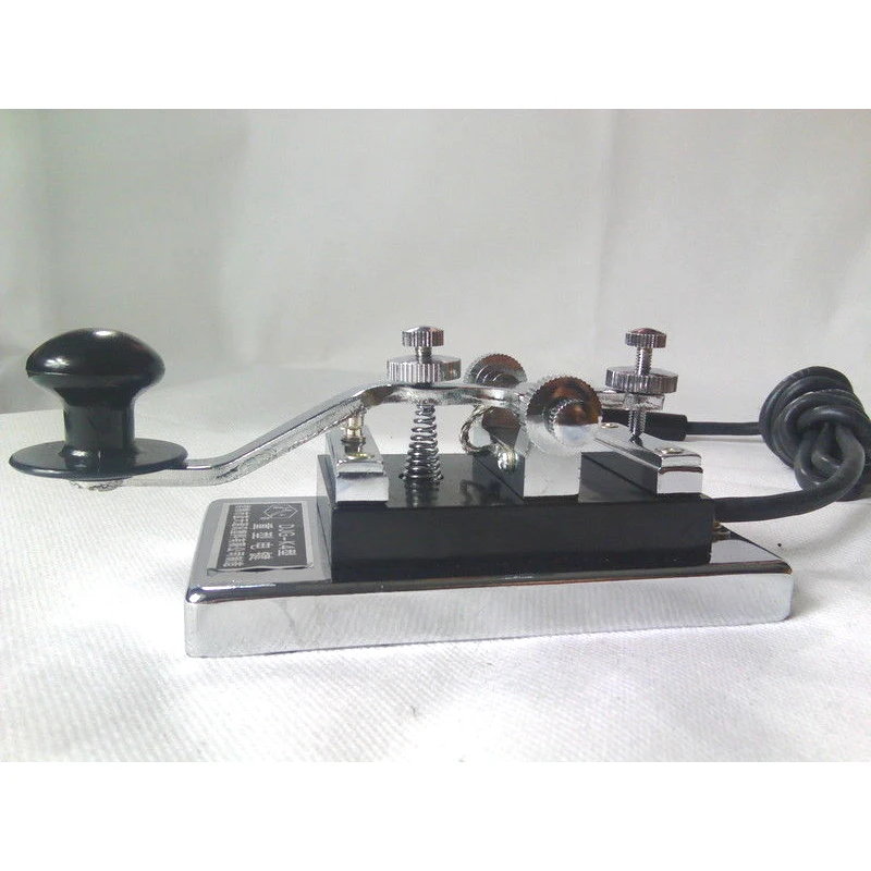 Военная комната спасения кино реквизит короткая волна радио CW Morse telegraph key K4 K 4