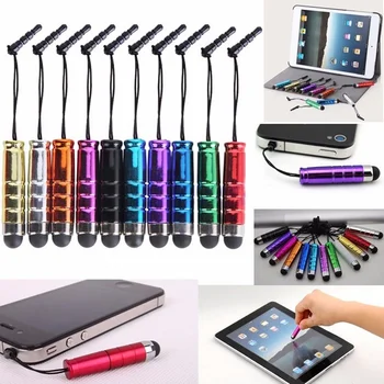 

10PCS Universal Touch Screen Stylus Pens with Dust Plug for Apple IPad IPhone IPod Samsung Galaxy Tablet Mobile Phones Pencil