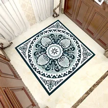 Peg DIY Европа и Америка геометрический узор паркет ПВХ яркая поверхность толстой пленки гостиной коридора украшения пола Floo