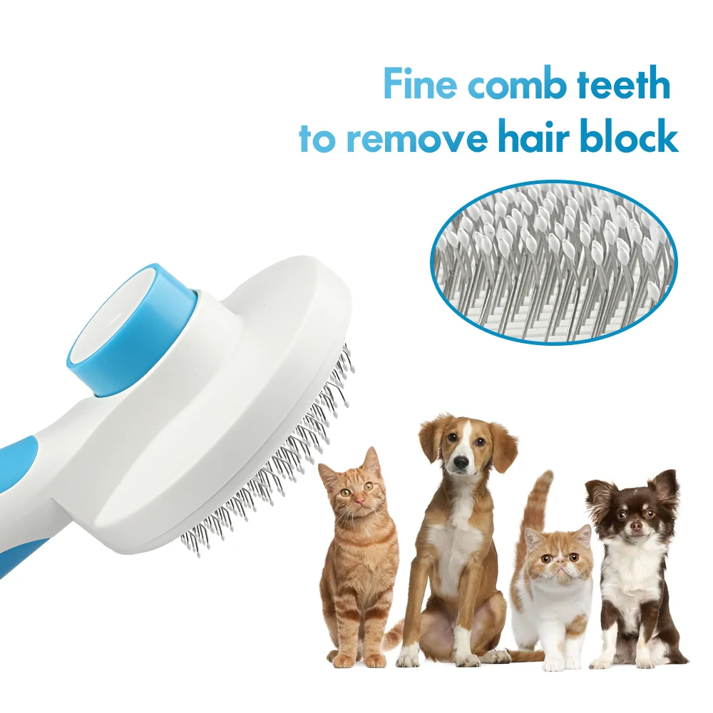Dog Hair Removal Comb Grooming Cats Comb Pet Products Cat Flea Comb Pet