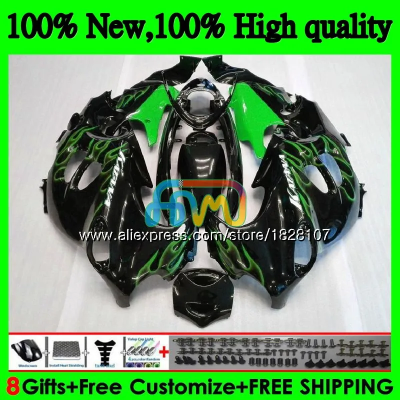 Средства ухода за кожей для SUZUKI KATANA GSXF 600 750 1998 1999 зеленый пламя 2000 2001 2002 33BS. 54 GSX750F GSXF750 GSXF600 98 99 00 01 02 обтекателя - Цвет: No. 1