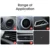Carsun Car Phone Holder Car Air Outlet Mount Clip Автомобильные Аксессуары Интерьер Универсальный Мобильный Держатель ABS Car Mount Phone Support