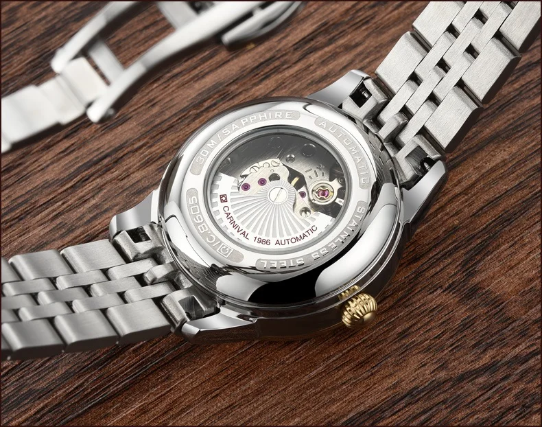 Швейцария карнавал роскошные женские часы бренд кристалл браслет моды часы календарь женские наручные часы Relogio Feminino
