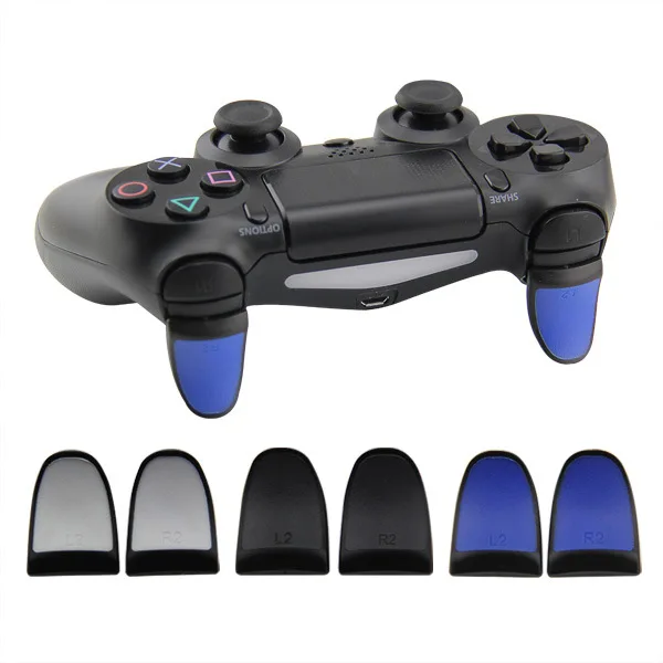 Yoteen для контроллера PS4 L2 R2 Расширенная удлиненная противоскользящая Кнопка PS4 Dualshock 4 кнопки(2 в 1 упаковке) триггер расширения