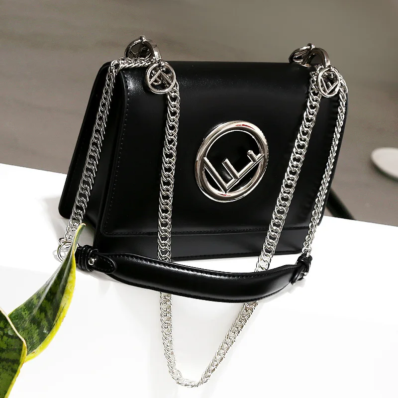

2019 new women's bag shoulder messenger bag star with the paragraph simple fashion solid color handbag crossbody bags for women
