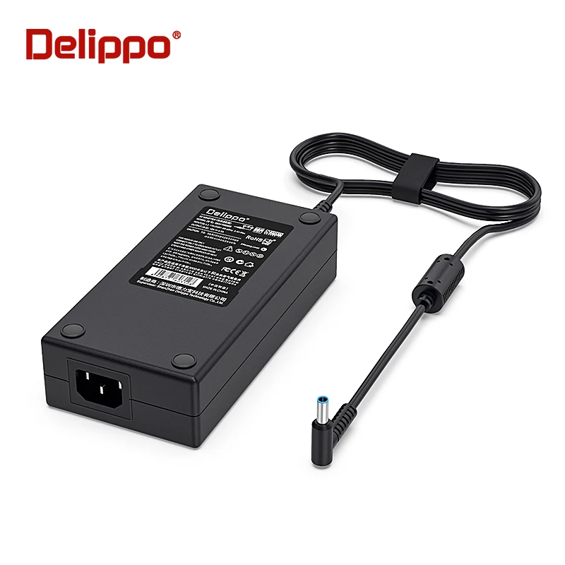 For HP 200W 19.5V 10.3A 608431-002 609945-001 Zbook 15 17 15-CE004LA 677764-003 693708-001 With Blue Tip Adapter Delippo