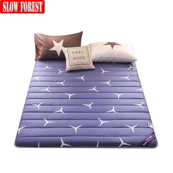 

Slow Forest Thickening Mattress Anti-skid Bedroom Furniture Tatami Mat Student Dormitory Queen Mattress Sleeping Mat 3cm