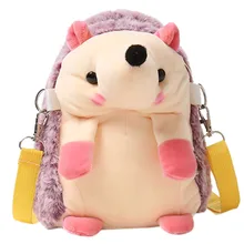 Милая женская сумка через плечо в виде животного, модная мультяшная сумка-мессенджер на плечо, женская сумка-тоут с изображением ежика, женская сумка-тоут, Bolsos Mujer