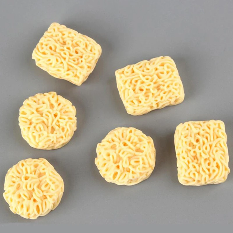 10pcs Resin simulation Dollhouse Miniature Instant Noodles DIY Modeling Accessories Toys For Children | Игрушки и хобби