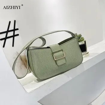 

Solid Fashion Women Underarm Shoulder Bags Casual Classic Texture Creative Design Chic Totes Small Handbags Purse