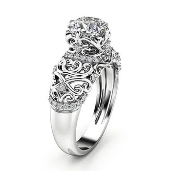 

925 Sterling Silver Retro Rings Woman Jewelry Butterfly Silver Wedding Ring Womens Engagement Luxury Tring Box Joyeria Fina