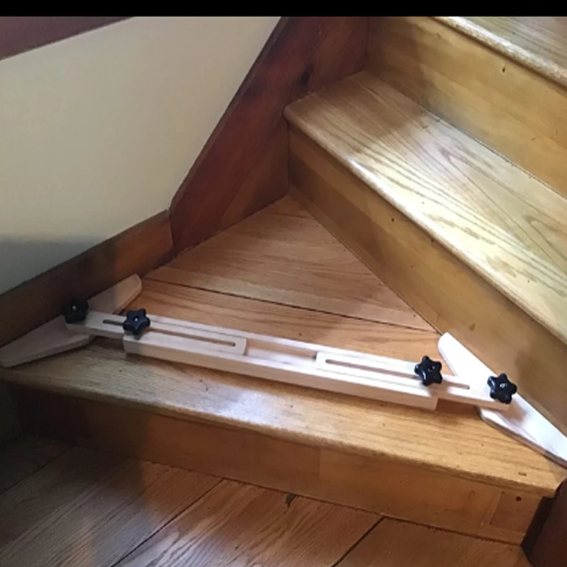 Stair Tread Template Tool, Stair Tread Template Tool Jig, Stair Measuring Tool, Adjustable