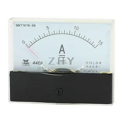 

Measurement Tool Analog Panel Ammeter Gauge DC 0 - 15A Measuring Range