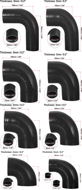 強化 シリコンホース エルボ 135度 同径 内径76Φ 片足長さ90㎜ 青色 ドイツ製 NORMA ホースバンド 付き 自動車等のカスタム 汎用品 シリコンホース エルボ 90度 異径 64⁄76mm 黒 強化 シリコンホース