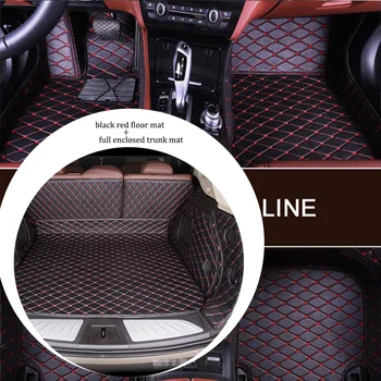 

Dustproof car floor mat and trunk mat set for MAZDA 2 3 5 6 7 9 MX-5 RX8 Tribute 1995-2004s 2005-2020s all models car floor mats