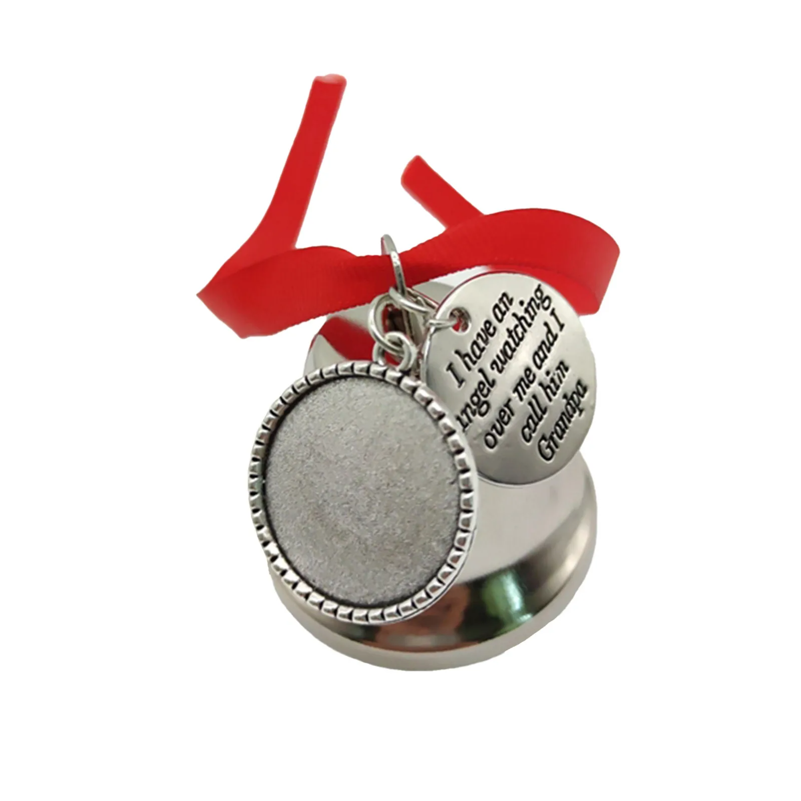 66#Sublimation Heat Transfer Printing Love Bell Pendant Decoration Car Diy Figurines &amp Miniatures Wind Christmas | Дом и сад