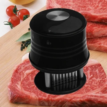 

Professional Meat Tenderizer Needle with 56 Stainless Steel Blades Kitchen Cooking Tools Meat Tenderizer