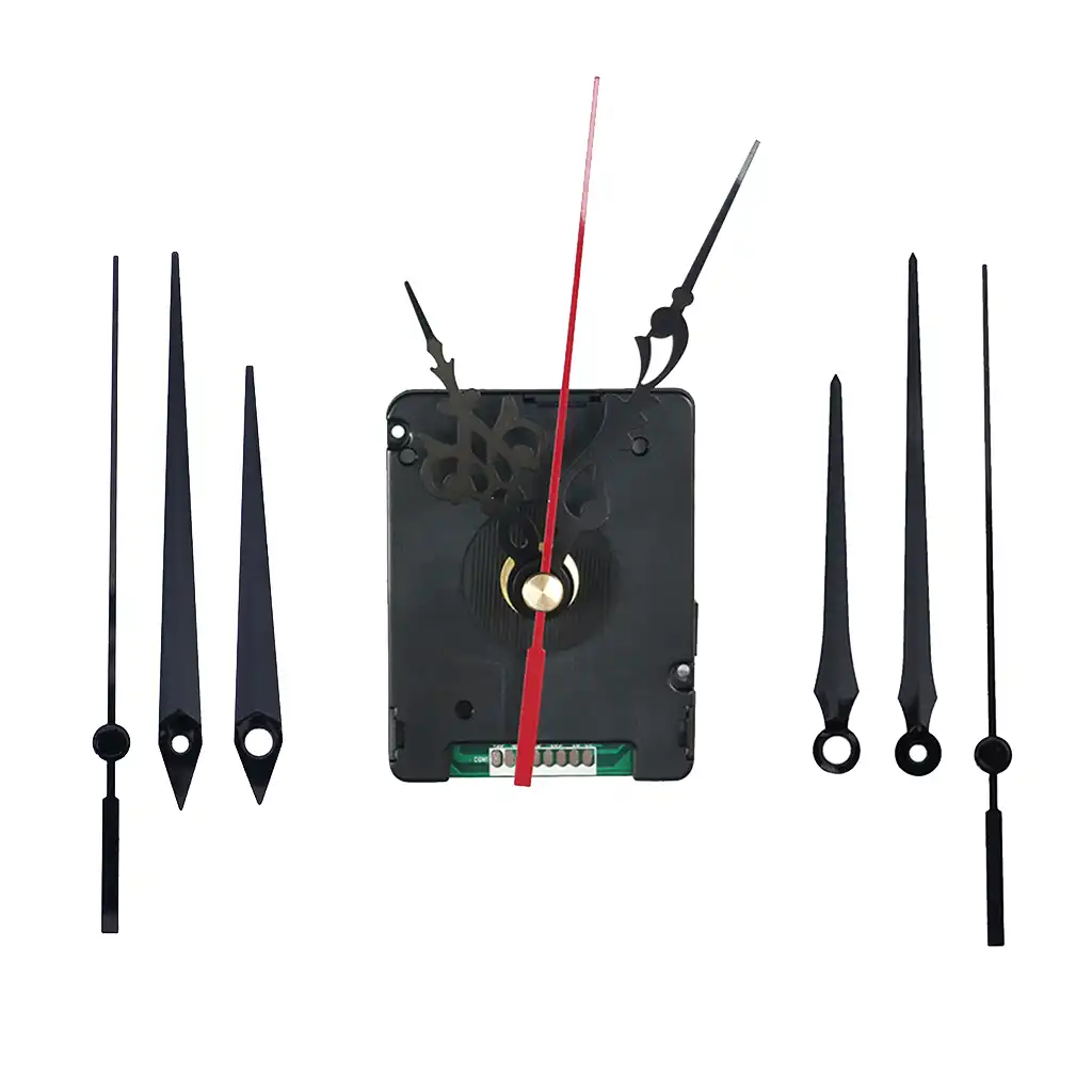 HD1688 17DCF DIY Atomic Radio Controlled Ticking Quartz Wall Clock Movement Mechanism Kits with