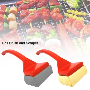 

Grill Brush and Scraper. Best BBQ Cleaner Perfect Tools for All Grill Types BBQ Supplies Kitchen Accessories