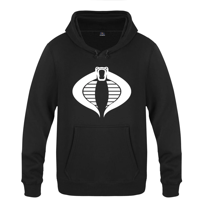 Cobra Gi Joe Cool Felpe Con Cappuccio Da Uomo Moda Inverno Pullover A Maniche Lunghe Da Uomo In Pile Con Cappuccio Cappotto