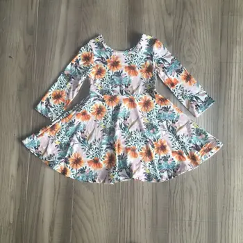 

baby girls fall dress girls floral dress girl brief dress