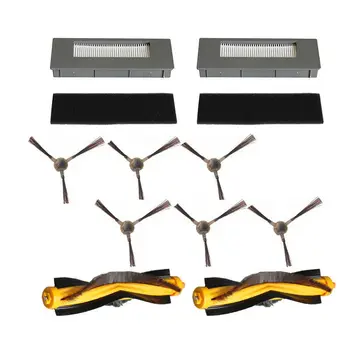 

For Ecovacs Deebot M87 M88 900 901 Robotic Vacuum Cleaners Filter Brushes Sponge For Ecovacs Deebot M87 M88 900 901 Robotic