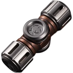 Fidget Toys Titanium Alloy Bronze Decompression Artifact Edc, For Adults Antistress Toy, Super Cool Spinner