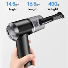 

Автомобильный беспроводной мини-пылесос, 9000 па, 120 Вт