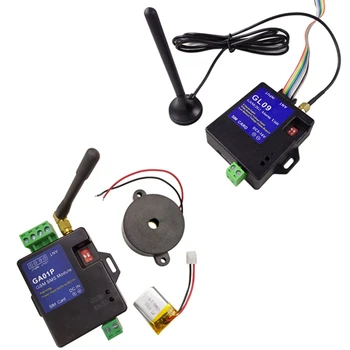 

1 Set GA01P Mini GSM Alarm Systems SMS Alarms Security System & 1 Set GL09 App Control GSM Alarm Systems