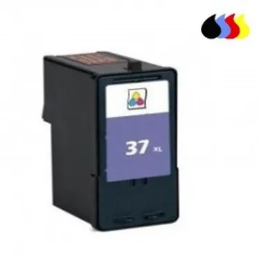 018C2160E переработанный картридж для LEXMARK COLOR (N 37) 22 5 мл|Картриджи с тонером| |