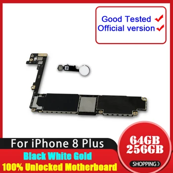 

iCloud Unlocked For iPhone 8 Plus Motherboard With Touch ID,Good Tested Tested For iPhone 8 Plus iPhone 8P Logic Board Mainboard