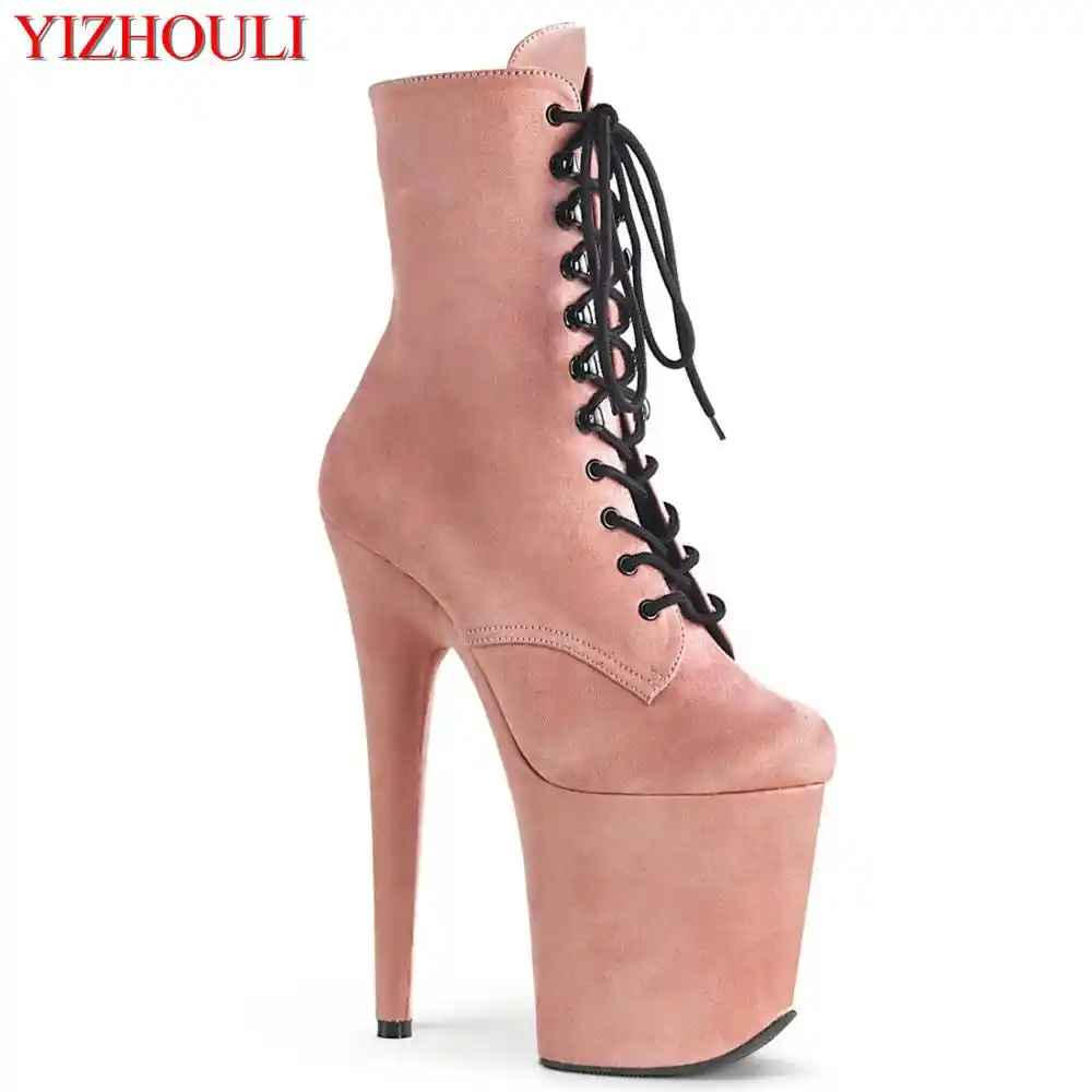 pole dance ankle boots