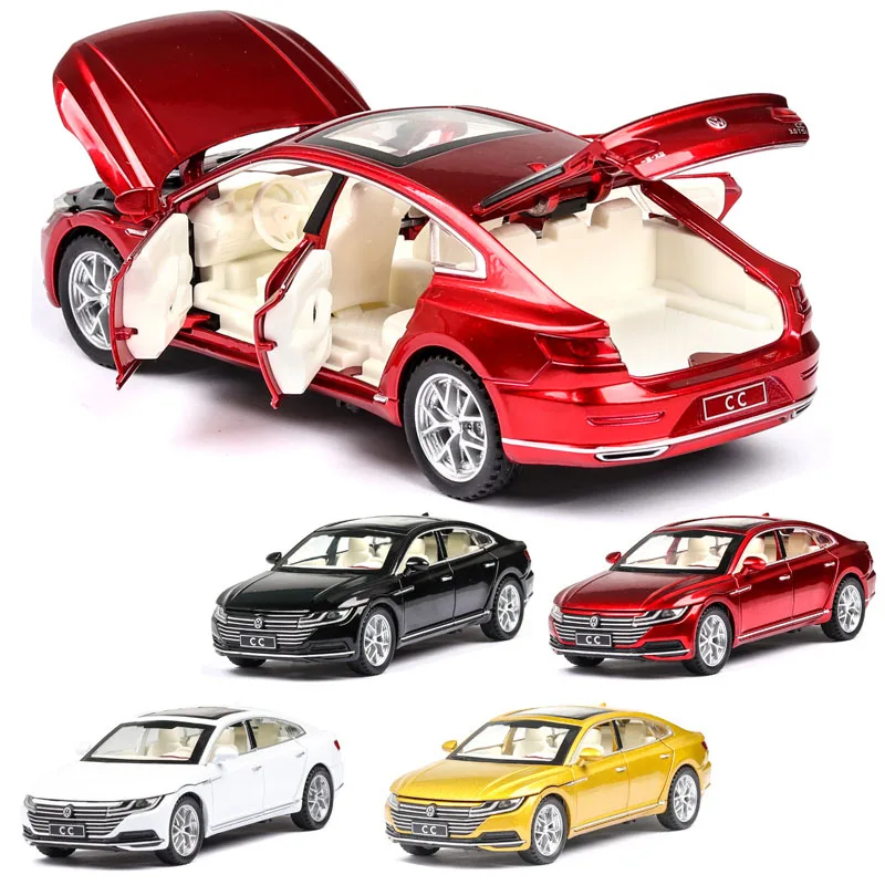 Volkswagen-CC arteon 1:32 coche de aleación fundido a presión, modelo de coche con retroceso, juguete para niños coleccionable, envío gratis