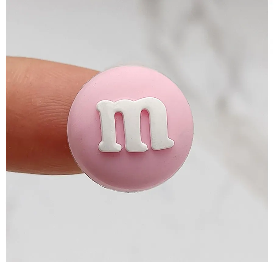 Single Sale 1Pcs PVC Shoe Charms Accessories Funny DIY Chocolate Beans Shoes Buttons Decoration Jibz For Croc Charms Kids Gift