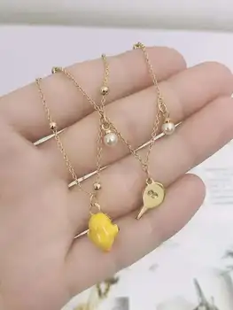 

High quality SWA new style. Duckling, racket and stars. Lovely lady double necklaces