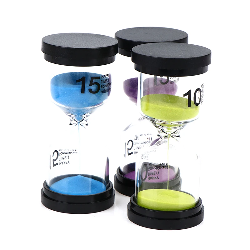 Sand Timer 5/10/15/30 Minutes Sand Watch Hourglass Sandglass Sand Cook Clock Children Gift Home Decoration