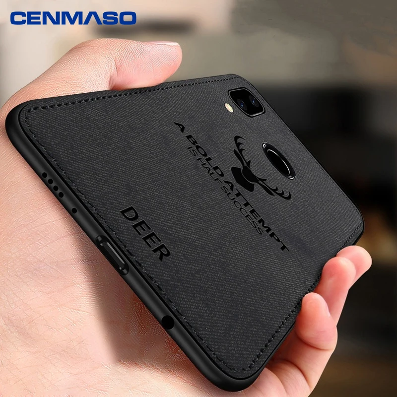 

For Meizu Note 9 Case Cloth Texture Protection Soft Cover for Meizu M6 M5 Note 15 16 Plus 16S 16X V8 Pro X8 Note 8 9 E3 Case