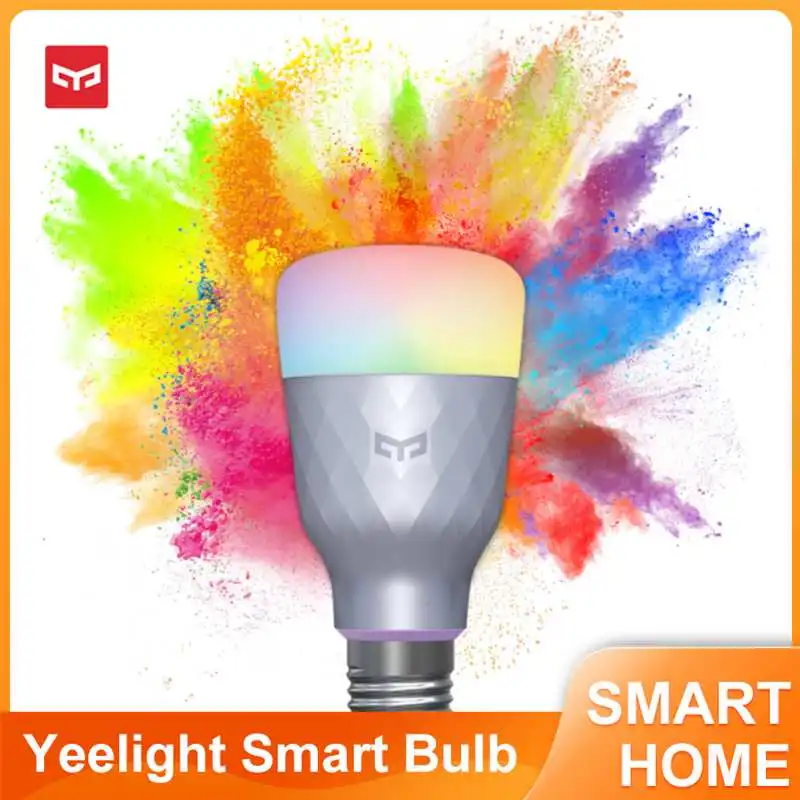 Yeelight Smart LED Bulb Smart Lamp 1S Colorful Lamp 800 Lumens E27 For Apple Homekit mihome