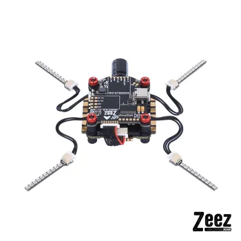 

New Racing Combo Zeez F7 3030 STACK F7 Flight Controller 60A 4-in-1 ESC LED System For RC FPV Racing Drone