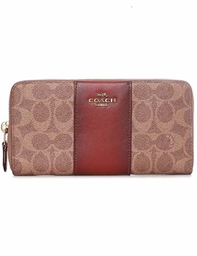 COACH Coach Tasche 31546 B4NQ4 Portamonete, 19 см, Marrone(B4/Tan Rust