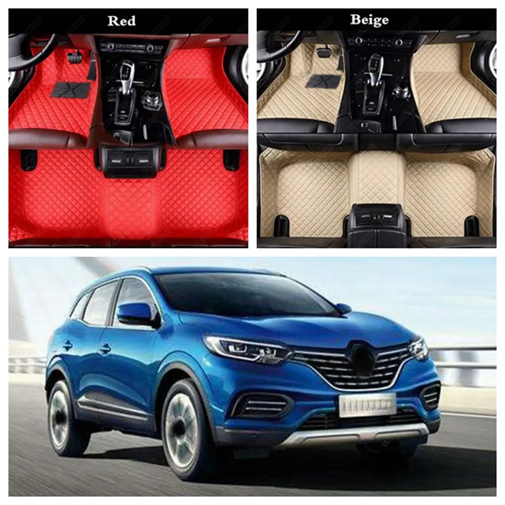 Custom Auto Car Floor Mats for Renault Talisman Espace Logan Latitude Kadjar Duster Fluence Scenic Captur Koleos Megane Laguna | Автомобили