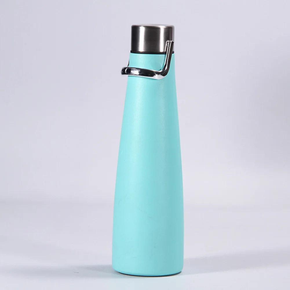 Double Deck Stainless Steel 500ml Portable Outdoor Sports Non-Slip Leakproof Solid Fashion Office Gifts Vacuum Cup Home Travel
