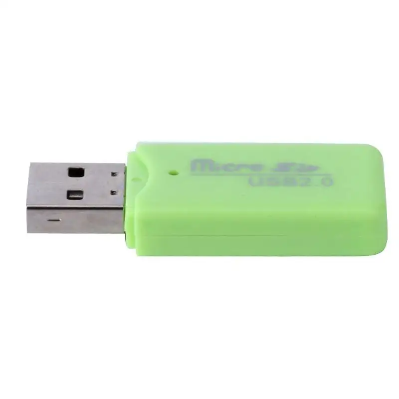 USB 2,0 быстрая скорость мини считыватель карт памяти Адаптер для Micro SD/TF T-Flash